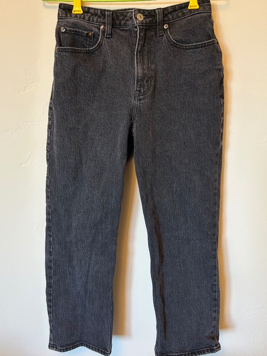 Abercrombie & Fitch Denim - Abercrombie & Fitch - Black Vintage Straight High Rise Jean - 2/26 Curve Love